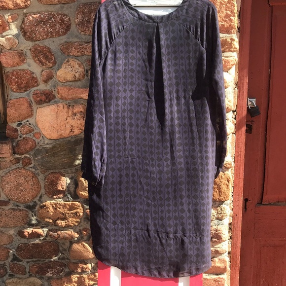 NEW CAbi Harlequin Shirt Dress Size Medium - Picture 6 of 8